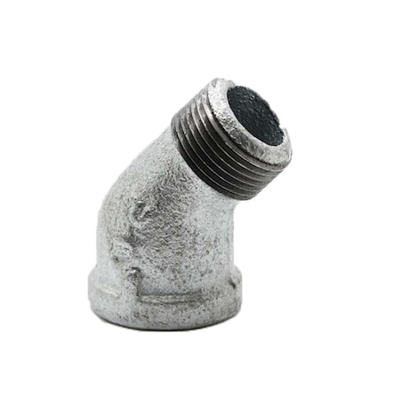 3/4 Inch Galvanized Steel 45 Degrees Street Elbow